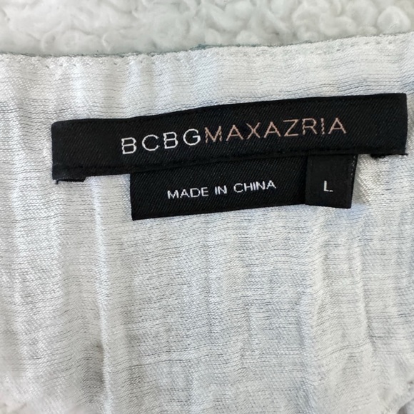 BCBGMaxAzria Dress Swim Cover Up Sz L - Picture 8 of 9